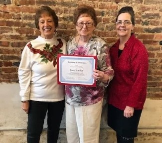 Diane Peek, June Stanley, Kelly Hamil